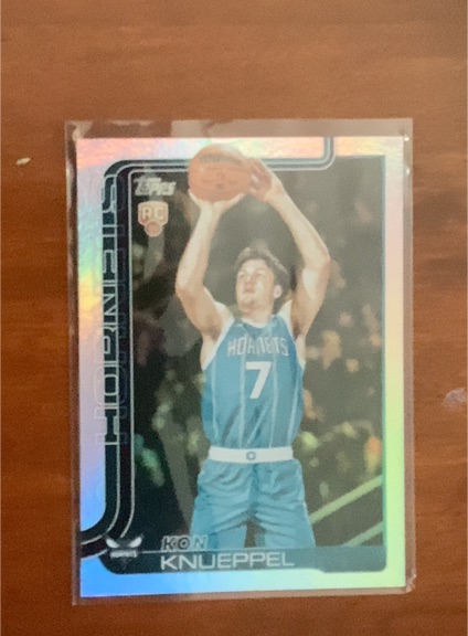 2025-26 Topps #204 Kon Knueppel — front