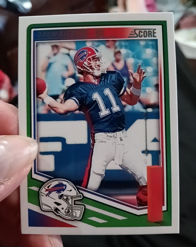 2025 Panini Score #37 Drew Bledsoe — front