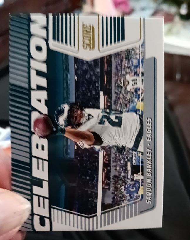 2025 Panini Score Celebration #C-SBA Saquon Barkley — front
