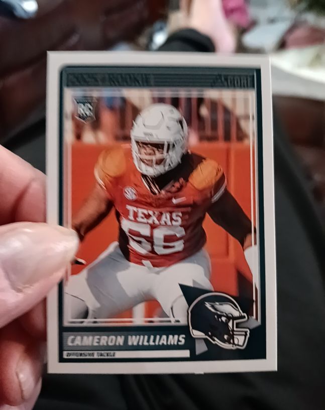 2025 Panini Score #66 Cameron Williams — front