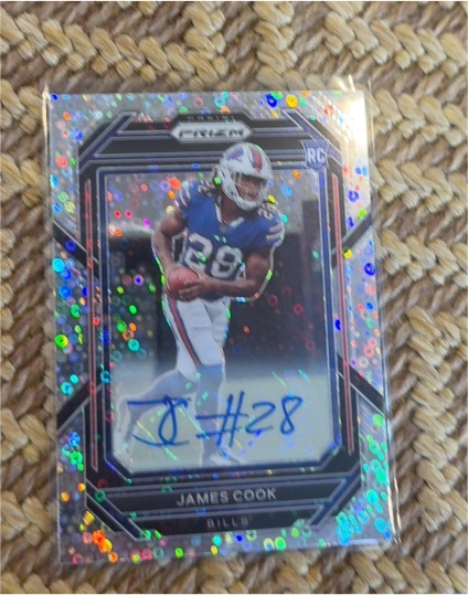 2022 Panini Prizm #RC James Cook — front