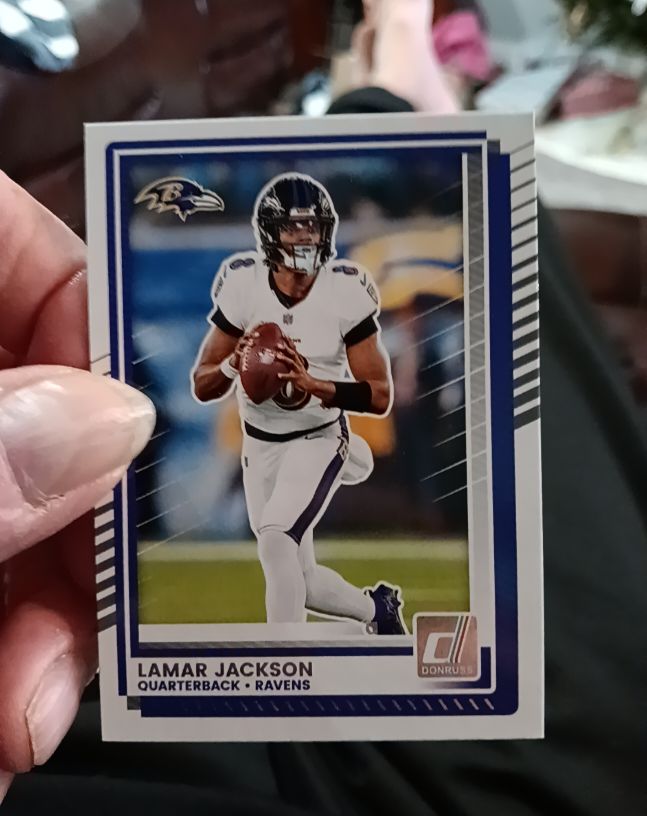 2025 Panini Donruss #102 Lamar Jackson — front