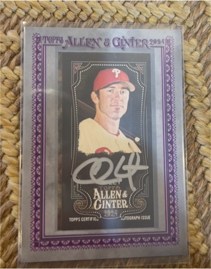 2024 Topps Allen & Ginter X Mini Framed Autograph — front