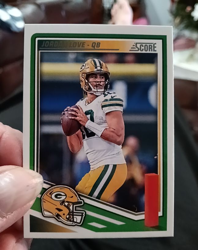 2025 Panini Score #119 Jordan Love — front