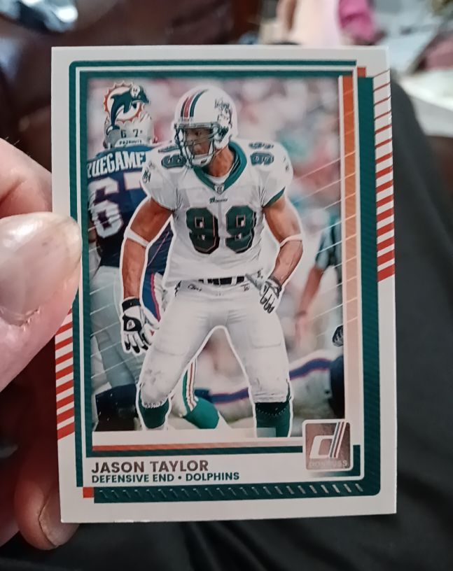 2025 Donruss #56 Jason Taylor — front