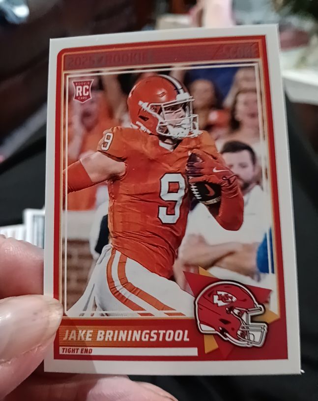 2025 Panini Score #74 Jake Briningstool — front