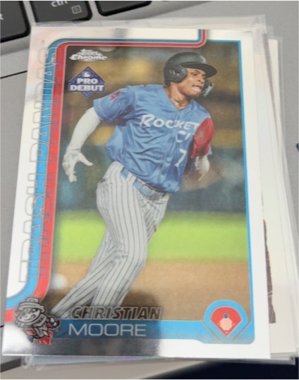 2025 Topps Pro Debut #PDC-92 Christian Moore — front