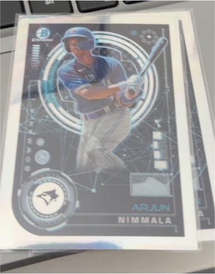 2024 Bowman AI #BAI-18 Arjun Nimmala — front