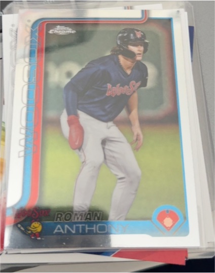 2025 Topps Pro Debut Chrome #PDC-12 Roman Anthony — front