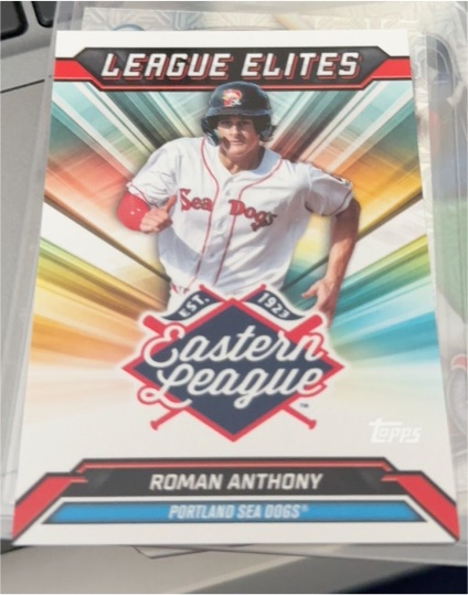 2025 Topps Pro Debut #LE-1 Roman Anthony — front