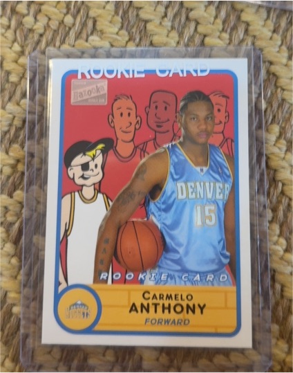 2003-04 Topps Bazooka #278 Carmelo Anthony — front
