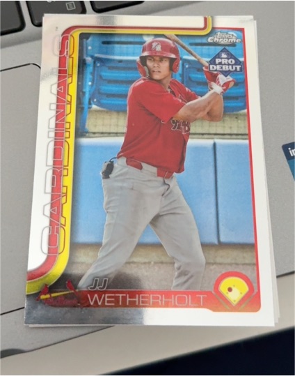 2025 Topps Pro Debut Chrome #PDC-94 JJ Wetherholt — front