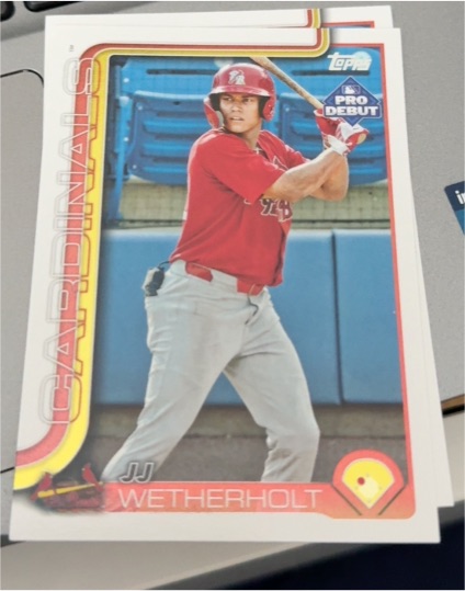 2025 Topps Pro Debut Chrome #PDC-94 JJ Wetherholt — front
