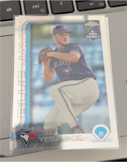 2025 Topps Pro Debut Chrome #PDC-45 Trey Yesavage — front