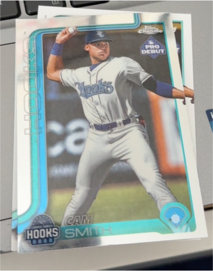 2025 Topps Pro Debut Chrome #PDC-136 Cam Smith — front