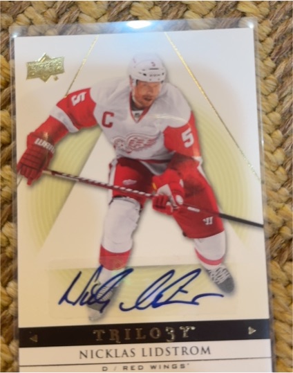 2013 Upper Deck Trilogy Nicklas Lidstrom — front
