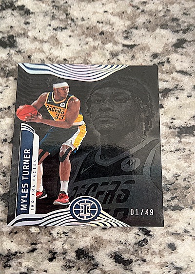 2021-22 Panini Illusions Trophy Collection #121 Myles Turner — front