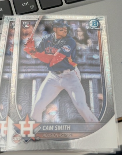 2025 Bowman Chrome #77 Cam Smith — front