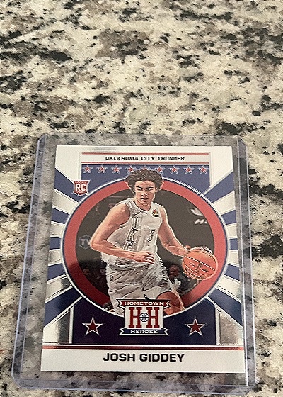2021-22 Panini Chronicles Hometown Heroes #646 Josh Giddey — front