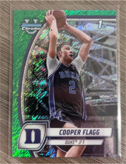 2024-25 Bowman University Chrome #16 Cooper Flagg — front