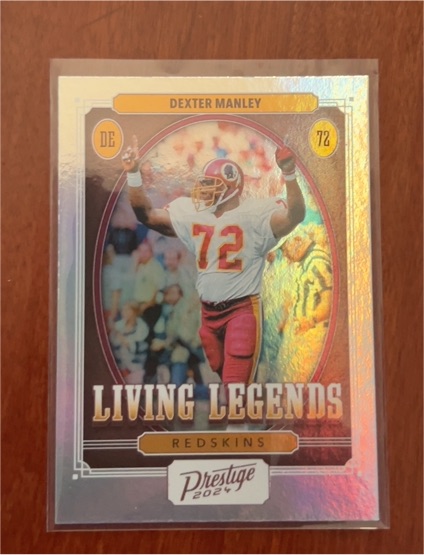 2024 Panini Prestige Living Legends #LL-DMY Dexter Manley — front