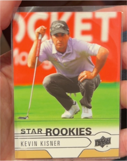 2021 Upper Deck SP Authentic #UDR-4 Kevin Kisner — front