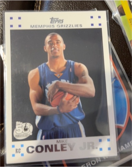 2007 Topps 50th Anniversary #4 Mike Conley Jr. — front