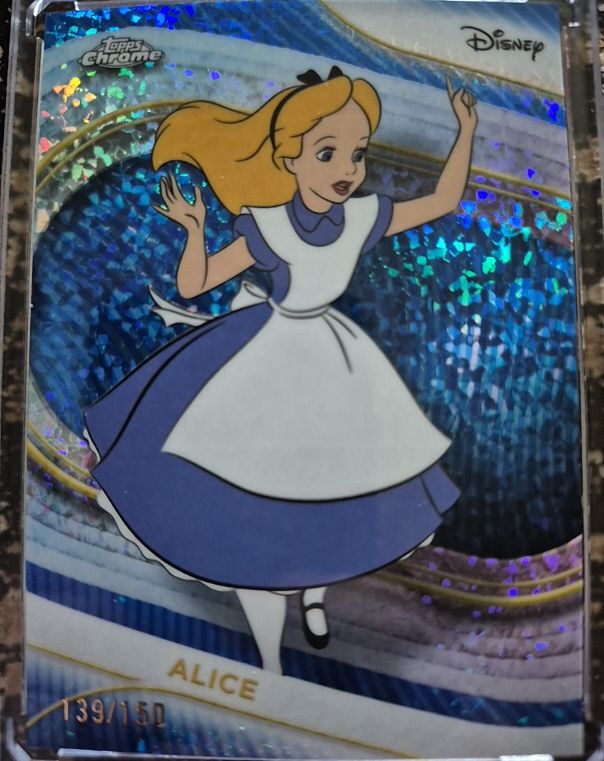 2025 Topps Chrome Disney #176 Alice — front