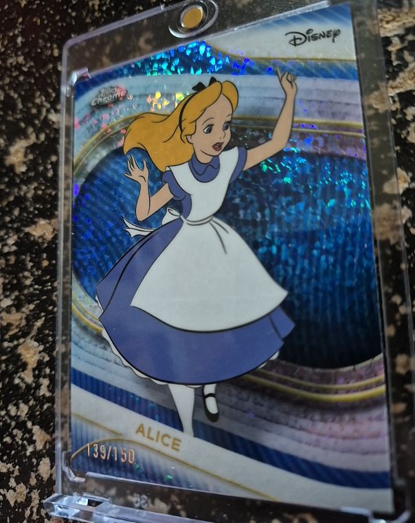 2025 Topps Chrome Disney #176 Alice — front