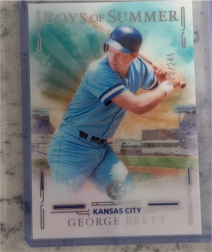 2025 Panini Boys of Summer George Brett — front