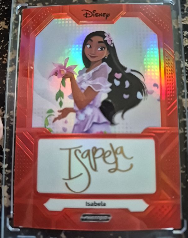 2025 Kakawow Phantom Disney Red #PD-SIR-31 Isabela Auto — front
