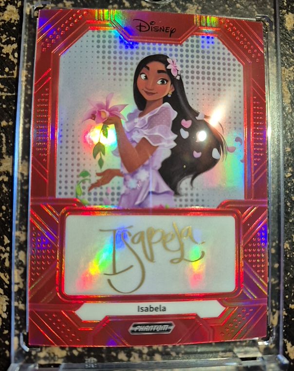 2025 Kakawow Phantom Disney #PD-SIO-31 Isabela Signature Car Orange 39/50 — front