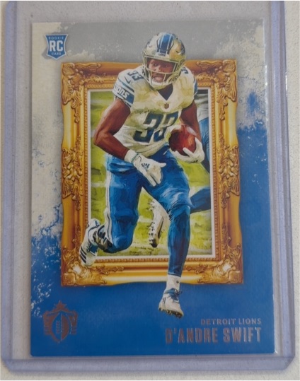 2020 Panini Chronicles Gridiron Kings #GK-10 D'Andre Swift — front