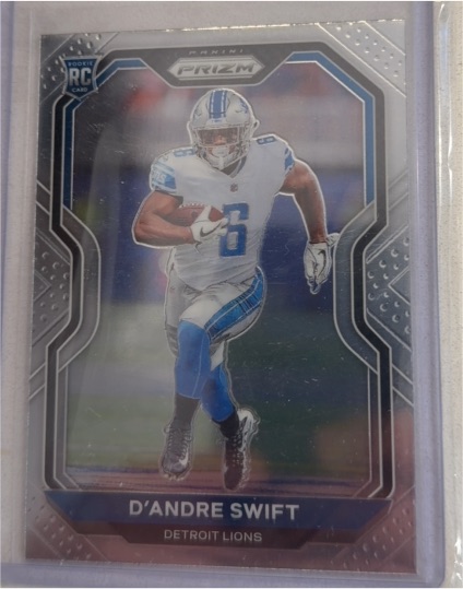 2020 Panini Prizm #358 D'Andre Swift — front