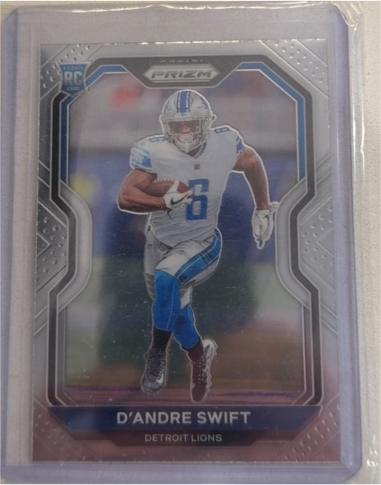 2020 Panini Prizm #358 D'Andre Swift — front