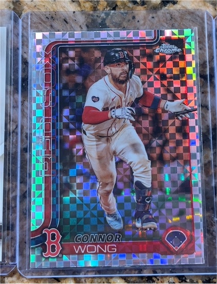 2025 Topps Chrome #10 Connor Wong — front