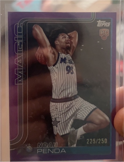 2025-26 Topps #225 Noah Penda — front