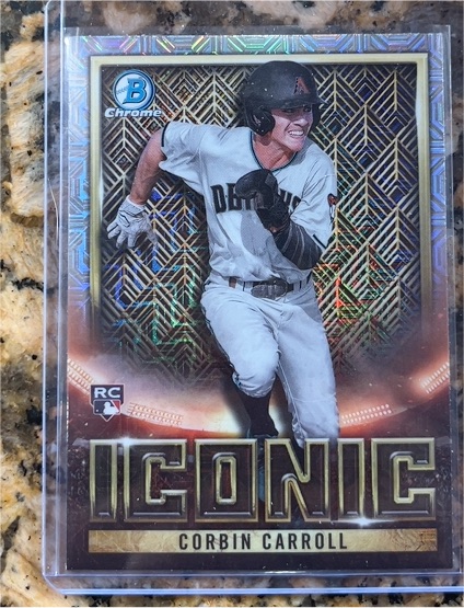2023 Bowman Chrome #BI-18 Corbin Carroll Iconic — front