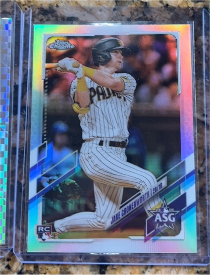 2021 Topps Chrome Update #ASG-46 Jake Cronenworth — front