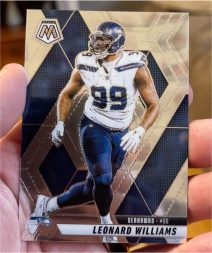 2025 Panini Mosaic #99 Leonard Williams — front