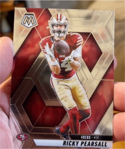 2025 Panini Mosaic #198 Ricky Pearsall — front