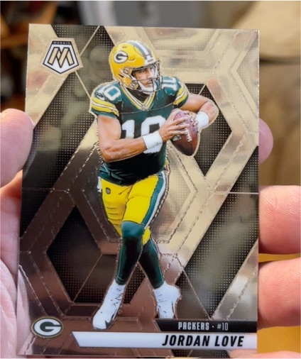 2025 Panini Mosaic #30 Jordan Love — front