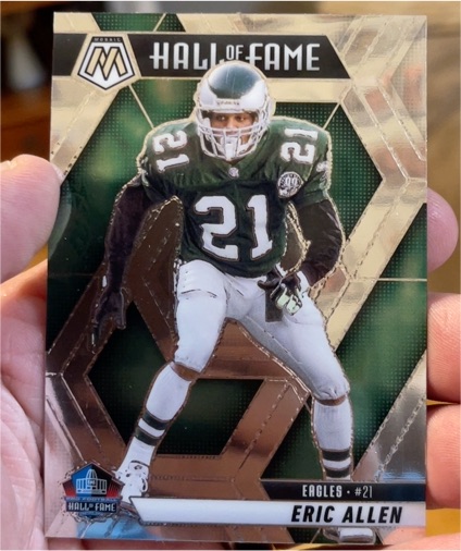 2025 Panini Mosaic Hall of Fame #295 Eric Allen — front