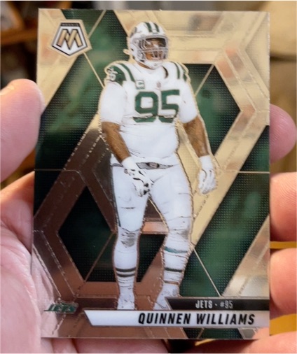 2025 Panini Mosaic #160 Quinnen Williams — front
