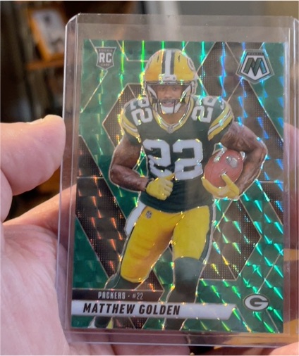 2025 Panini Mosaic #323 Matthew Golden — front