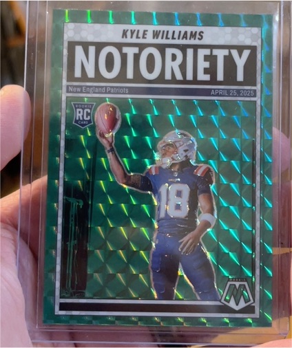 2025 Panini Mosaic #23 Kyle Williams Notoriety — front
