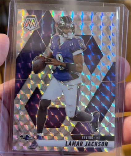 2024 Panini Mosaic #8 Lamar Jackson — front