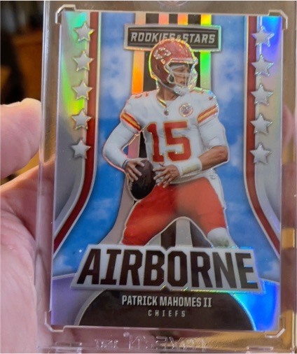 2023 Panini Rookies & Stars #AI-16 Patrick Mahomes II Airborne — front