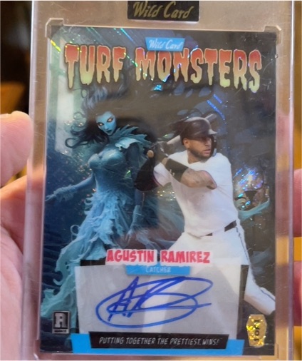2025 Wild Card Turf Monsters #Agustin Ramirez — front