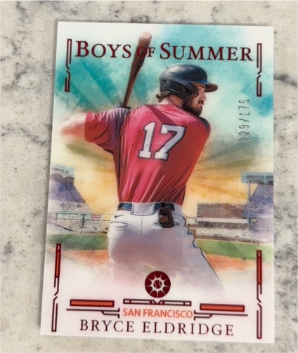 2025 Panini Boys of Summer #85 Bryce Eldridge — front